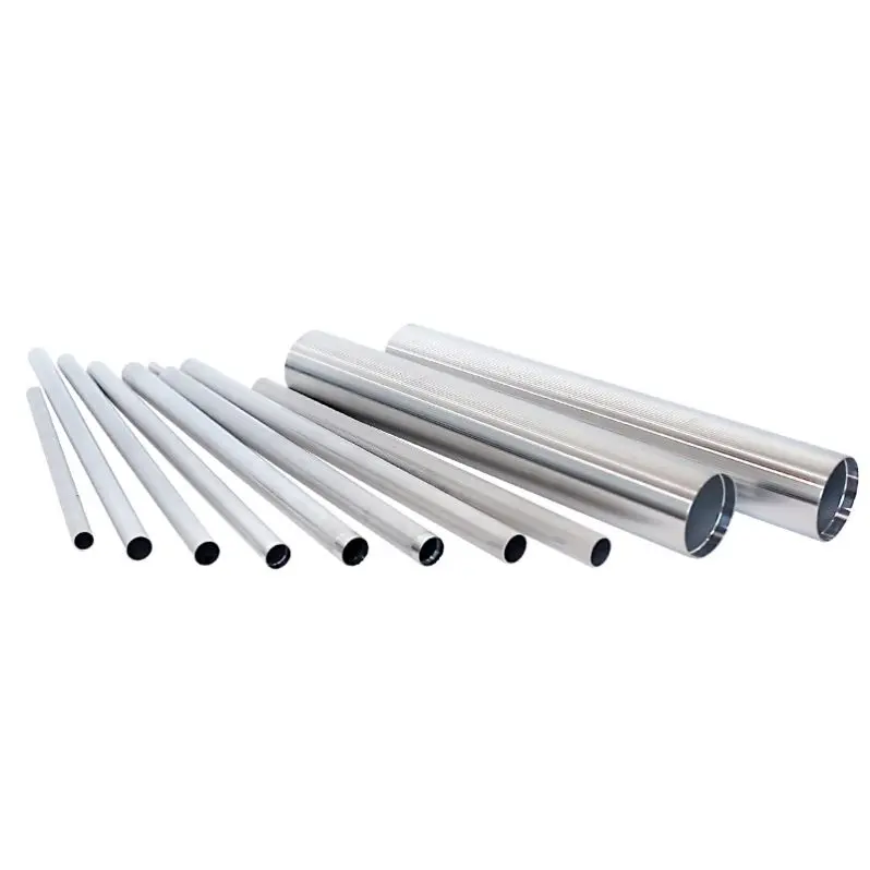 Brand New Anodizing Aluminium High Quality hollow round tube for mag printers scrapers 6063 aluminium profile 6063 profile