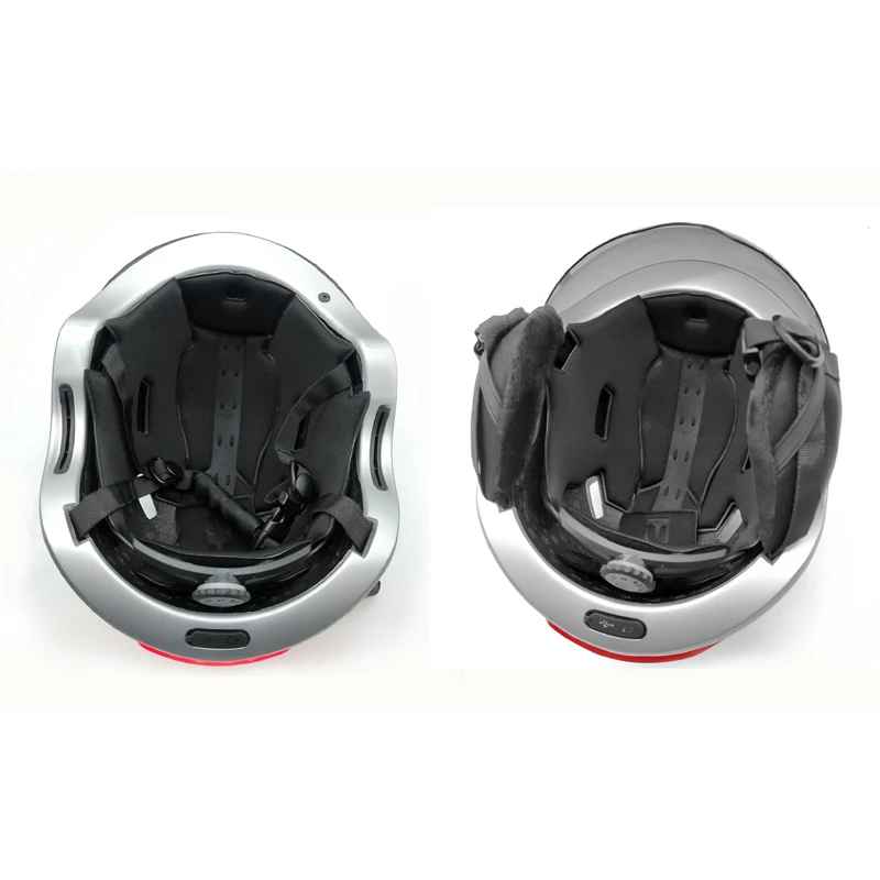 Wireless Smart Helmet Sport Camera 1080p HD Video Recording Bicycle Helmet Ebike Scooter Skate Cycling Led Light Helmets