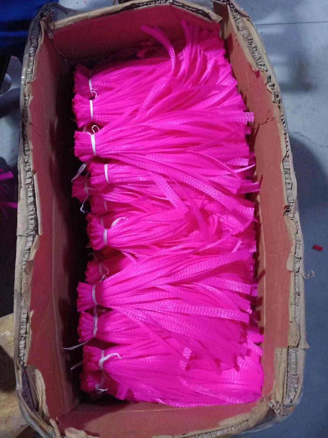 Wholesale Small Packing Net Bag PP Mesh Bag for Onion Potatoes Garlic Garbage Vegetable