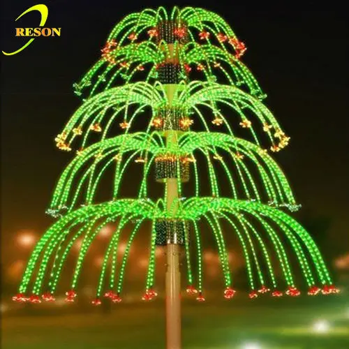 New Year fireworks tree lights led christmas fireworks light