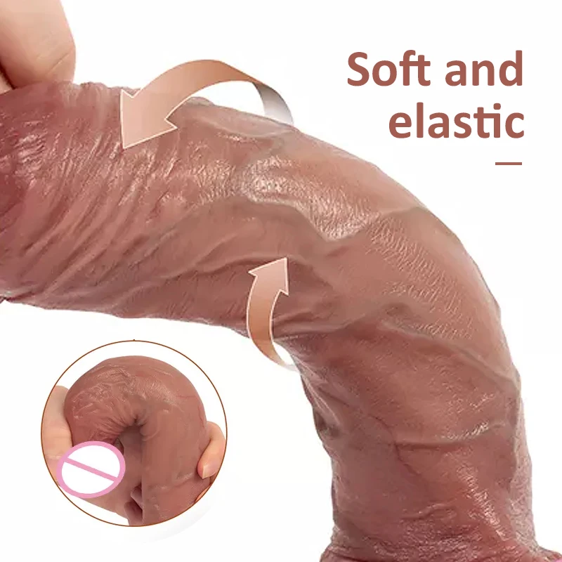Adult High Quality Release Super huge Long 10 Inches Liquid Silicone Dildo Artificial Rubber Penis Rubber Sex Toys For Women