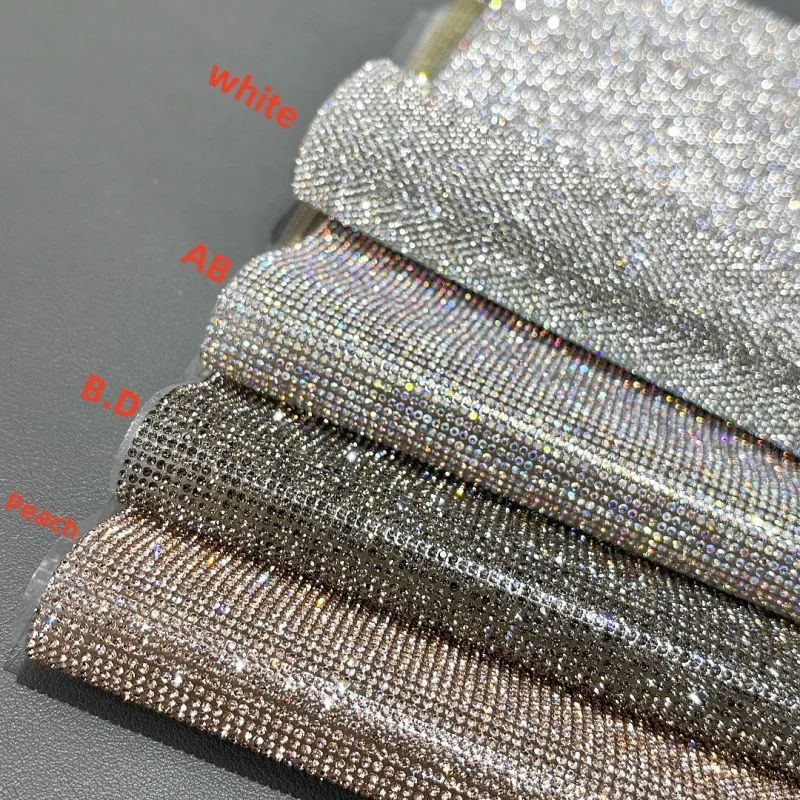 High quality 1.5mm/SS4 rhinestone diamond sheet crystal sticker repair rhinestone repair sticker