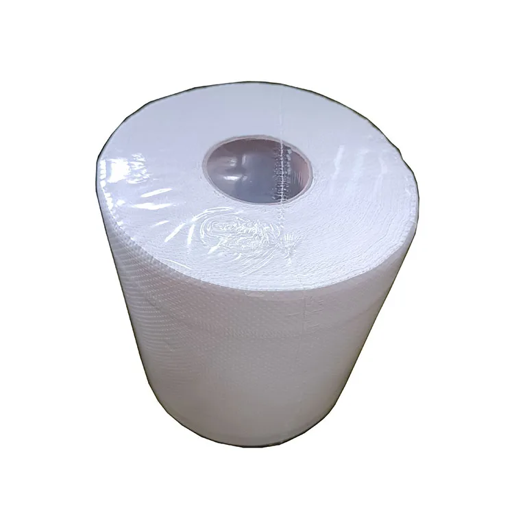 White Virgin Wood Pulp Bamboo Pulp Hand Paper Towel Rolls