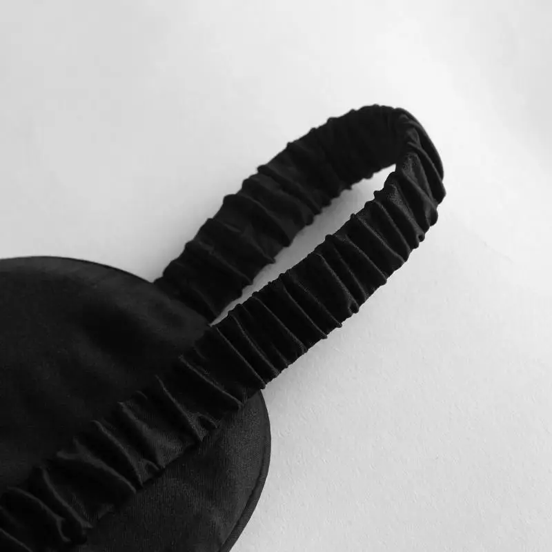 High Quality 19mm 100% Pure Mulberry Silk Sleeping Eye Mask for sleeping silk eyeshade for printing