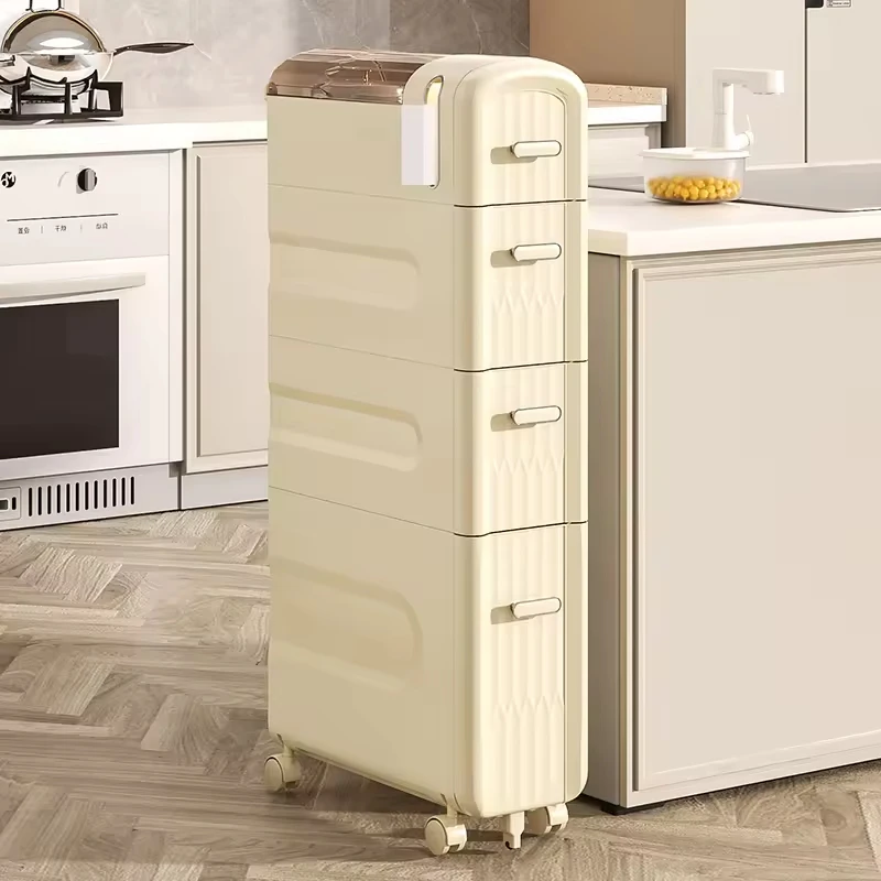 Square Bathroom Seam Cabinet Injection Plastic Storage Treasure for Bathroom Items