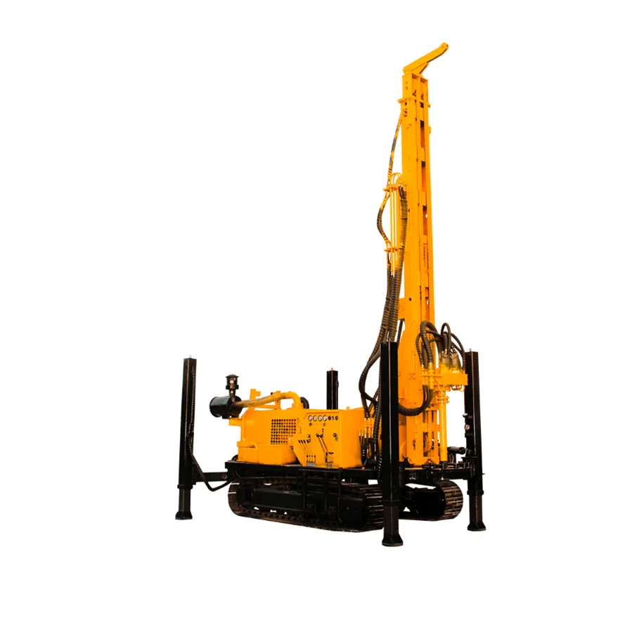 
200m 300m 400m 500m 600m depth Truck crawler portable compressor DTH water well drilling rig 