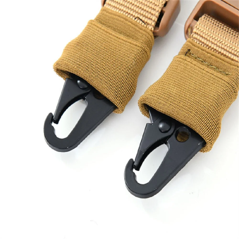 Tactical One Single Point Gun Rope Quick Release Buckle Gun Sling Molle Shoulder Strap