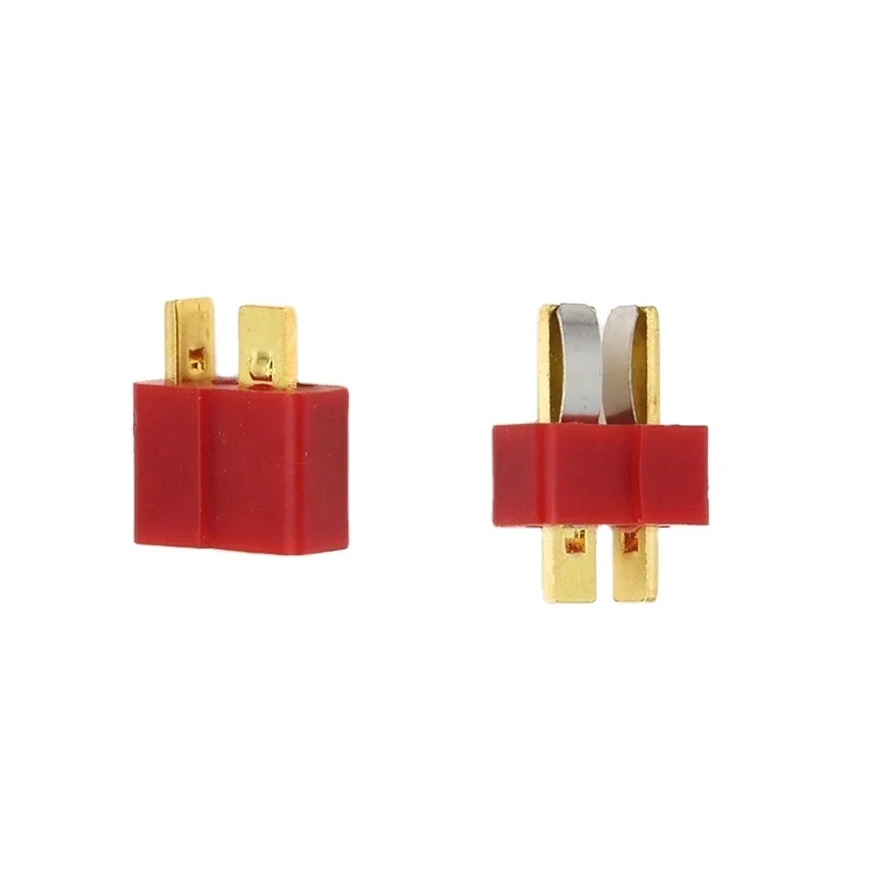 High Quality Red Deans Connector Male Female Connectors T Plug Style For RC LiPo Battery ESC Helicopter