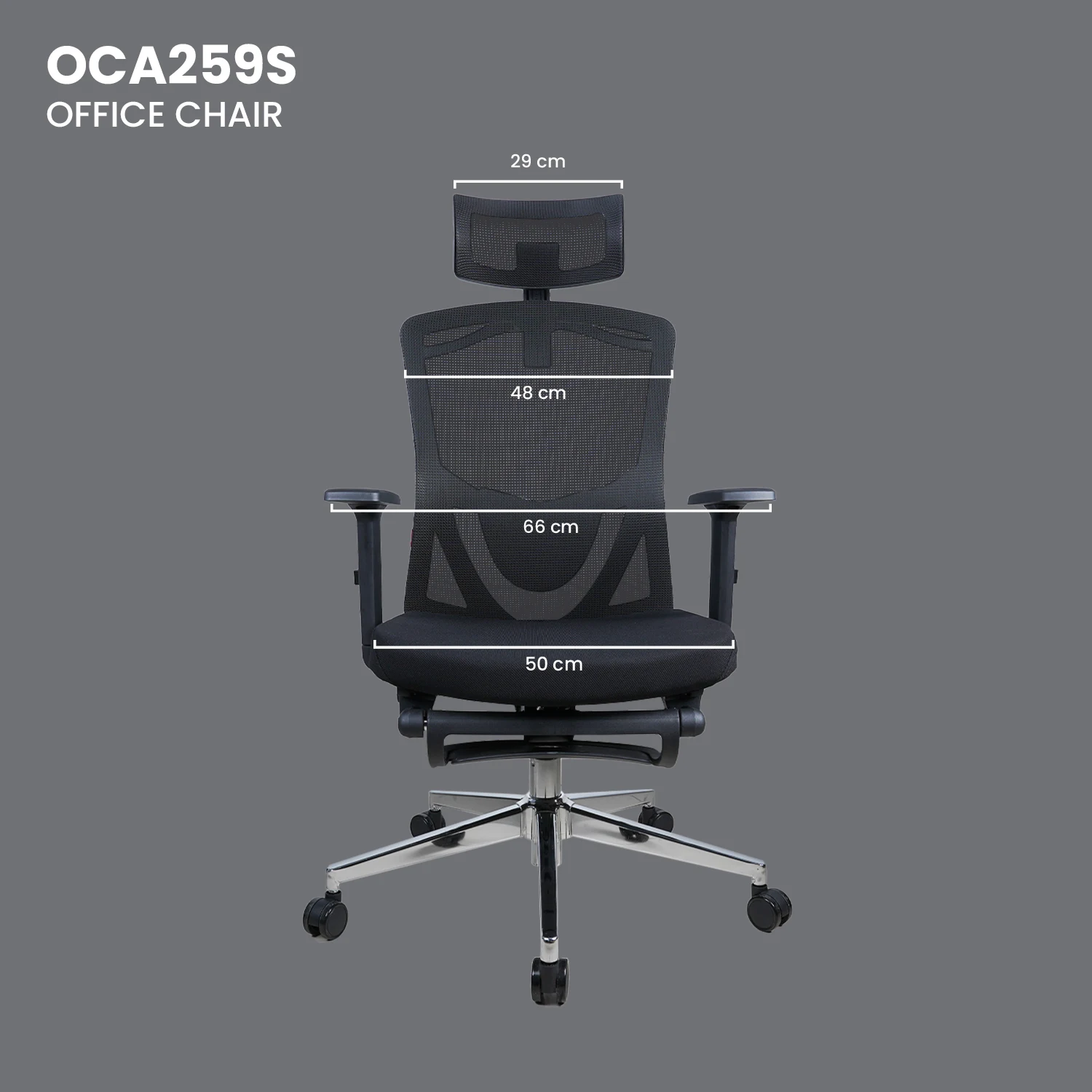 FANTECH OCA259S офисный оптовая продажа металлическая основа гибкая поясничная поддержка домашний настольный стул