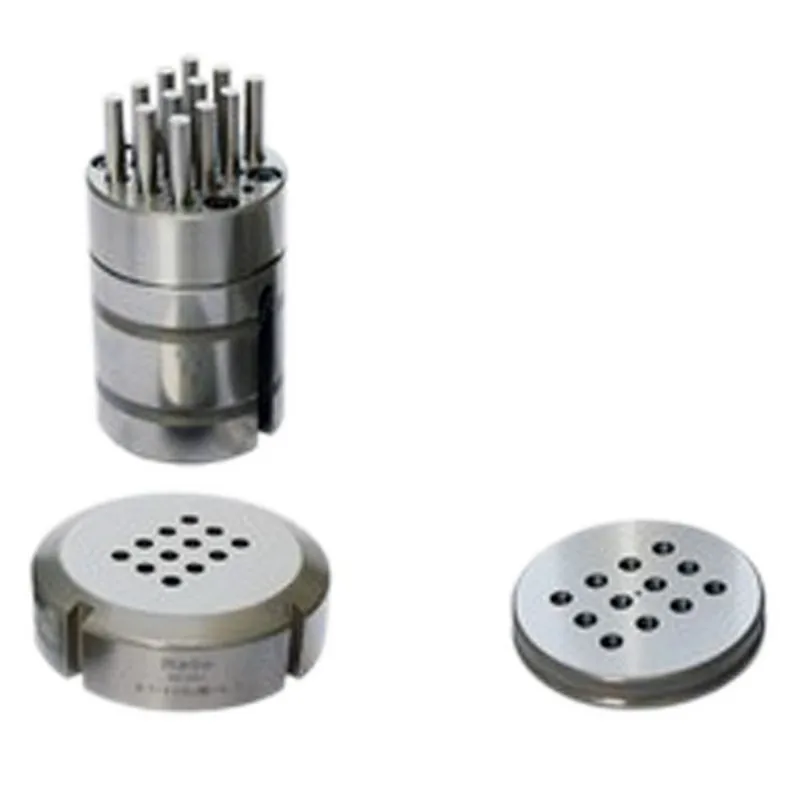 thin and thick turret punch press cluster tools for multi holes punched
