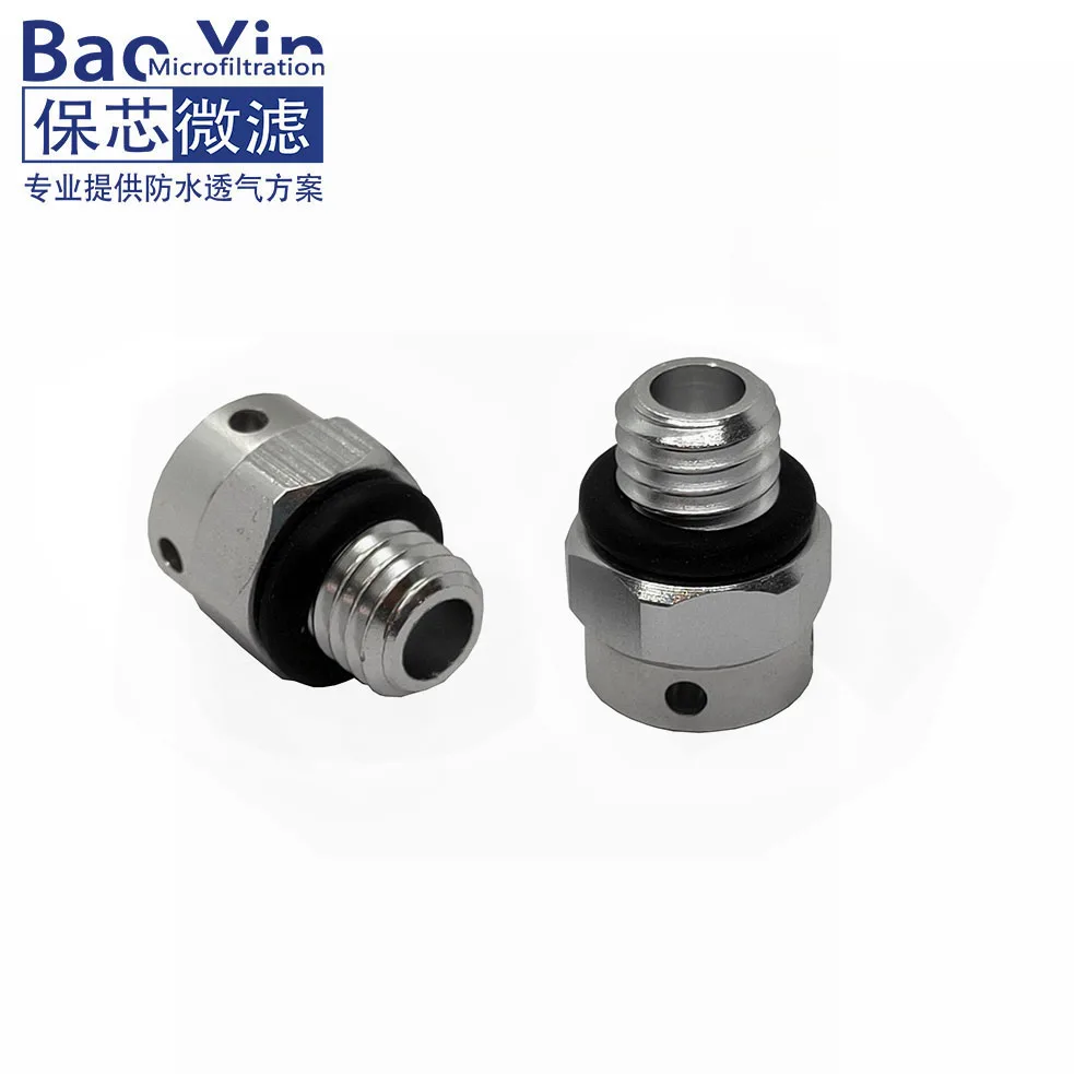 Outdoor Electronics Waterproof IP67 High Airflow M8 breather vent plug