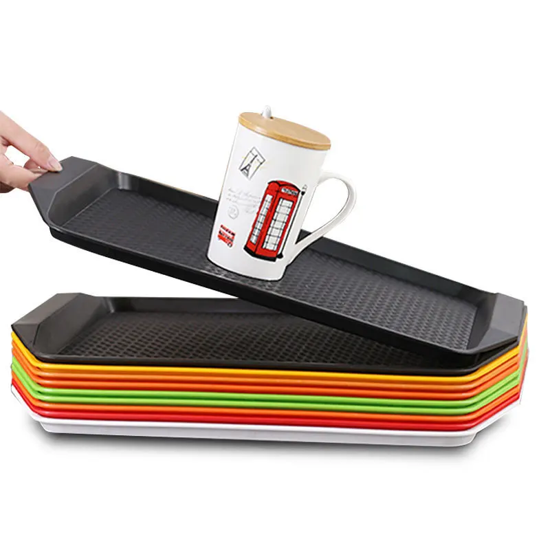 Many styles china plastic serving dishes for Restaurant cafeteria buffet plate food tray