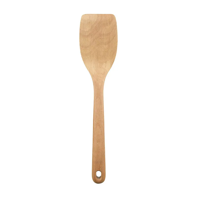 TAOTAOJU professional custom beech wood spatula kitchenware wooden kitchen utensils non-stick spatula