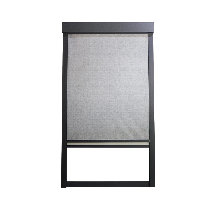 Automatic Sunscreen Motorized Black Out Roller Blinds Window Office Indoor Motorized Cordless Electric Shades