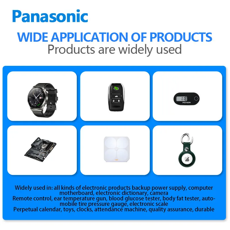Panasonic BR1225A-T6 Pin 3V Button cell battery For PLC Smart devices  motherboard