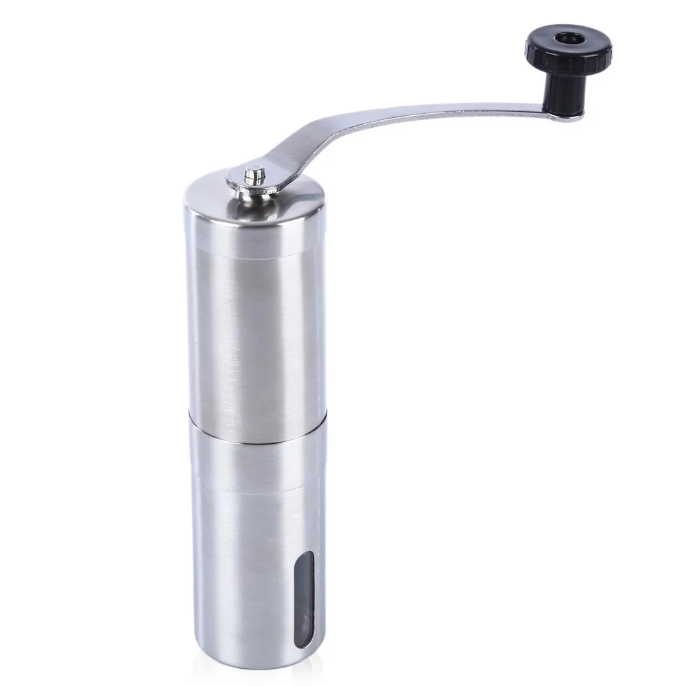 Stainless Steel Coffee Grinder Portable manual coffee bean grinder household small coffee machine washable