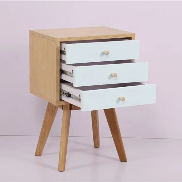 Home furniture small cabinet bedroom bedside table nightstand living room storage cabinet