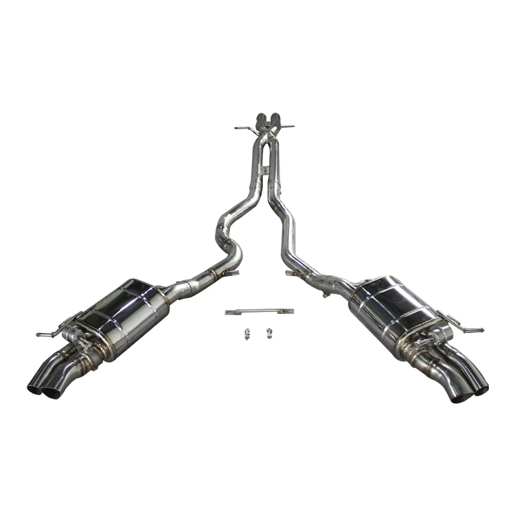 Stainless Catback Exhaust Downpipe For Range Rover Sport L494 L405 Exhaust valve control Exhaust System