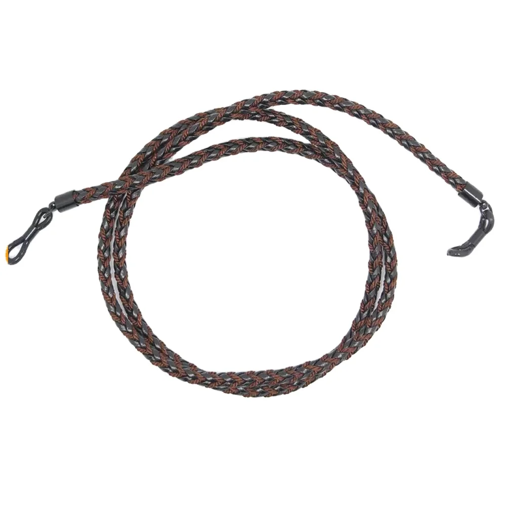 
Woven Leather Glasses Chain Prevent Slippery Rope leather eyewear rope leather rope for glasses 