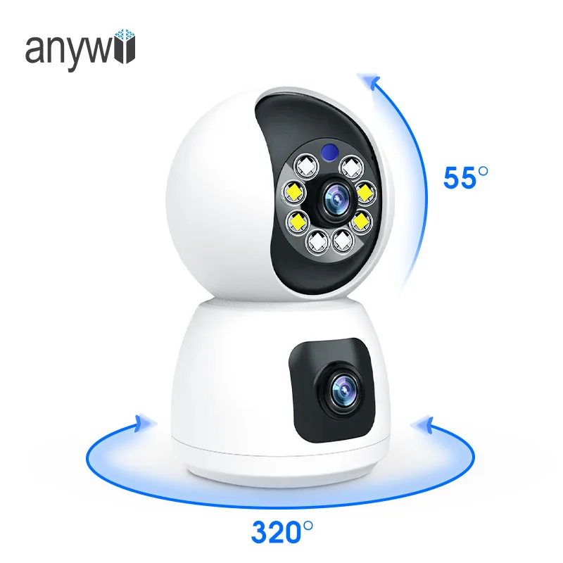 Anywii wifi security camera for home 1080p hd security video cam wireless wifi indoor camera wifi home security camera