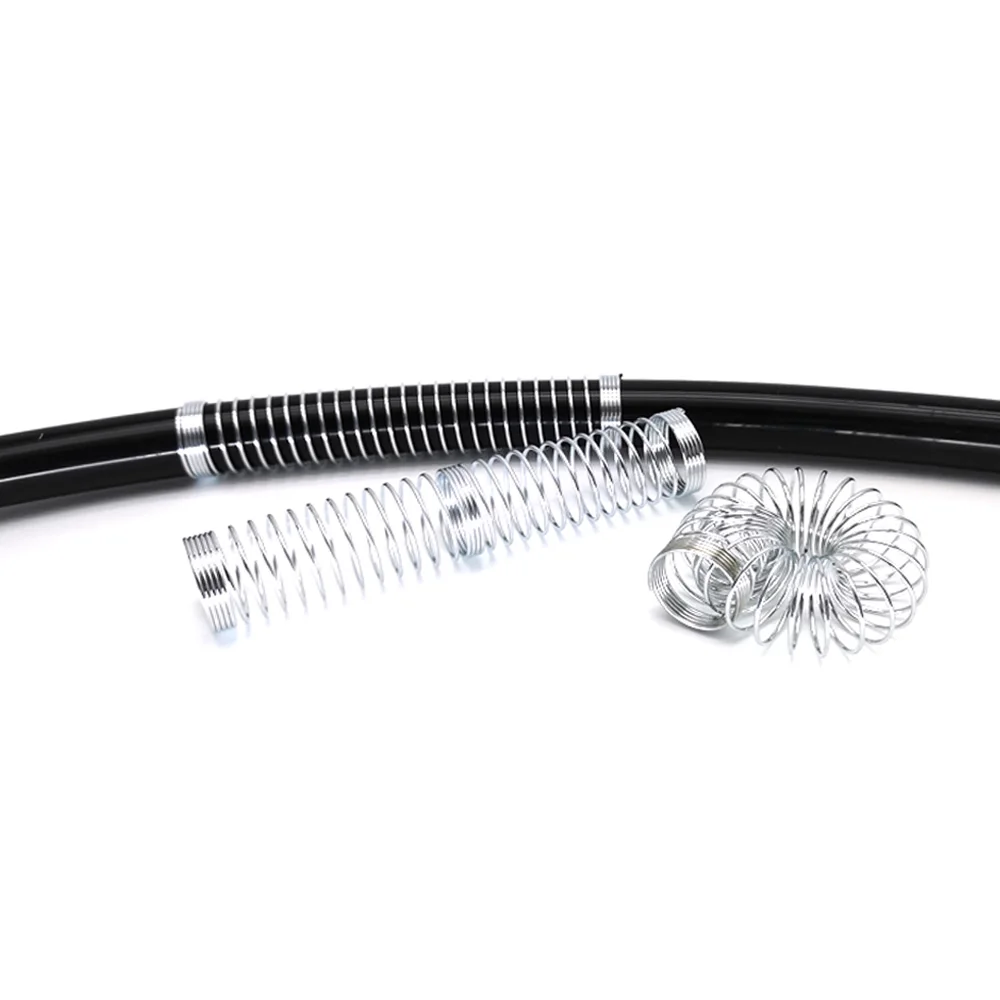 Stainless Steel Coil Shisha Hose Protection Compression Tube Sleeve hookah  Spring