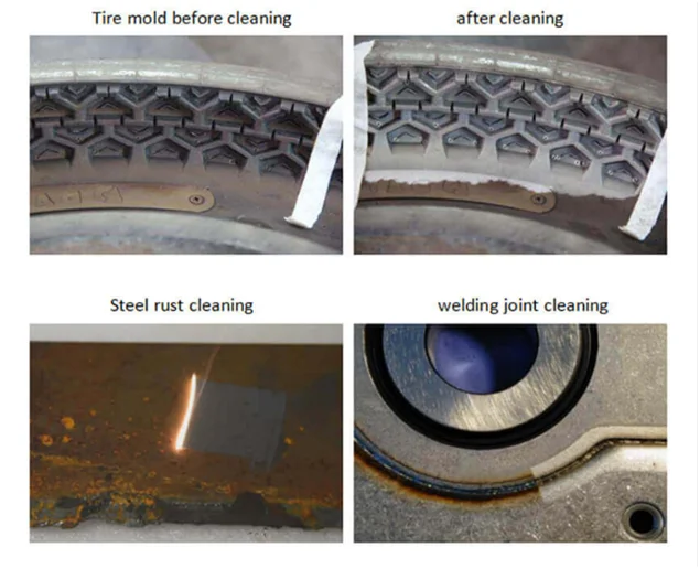 Laser Cleaning Machine Handheld Fiber Laser Cleaning Machine For Metal Rust/Oil/Paint Surface Removal