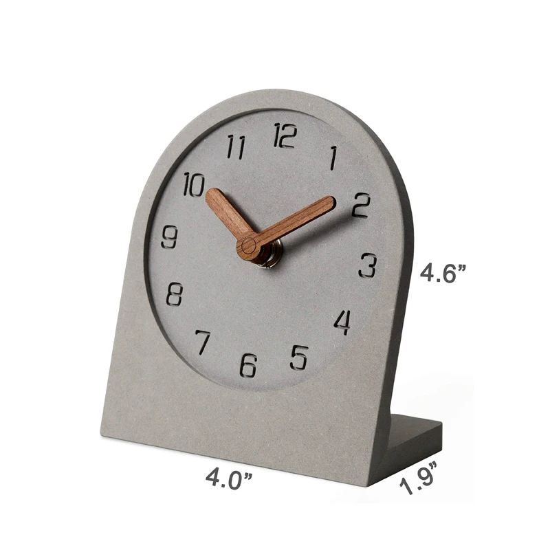 Деревянная высококачественная древесина, самый продаваемый продукт, маленькие прикроватные настольные часы из МДФ