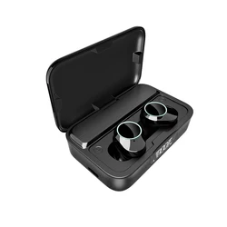 G02 pro Metal Design BT5.3 CVC Earbuds Type-C Bidirectional Interface 3350mAh Capacity Headset Bass Around Earphones Wholesale