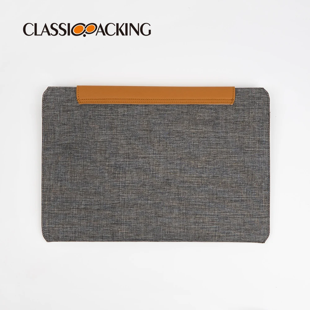 BSCI ISO Sedex Custom Cheap Computer Sleeve Messenger Zipper Canvas Laptop Bag