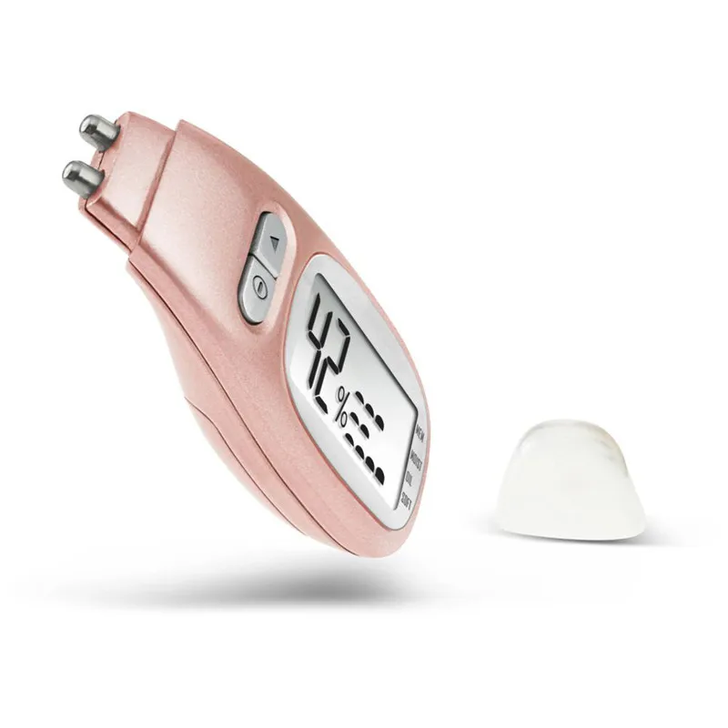 New Mini Portable Skin Care Tool Digital Lcd Screen Facial Skin Tester Moisture Oil Softness Detection Skin Analyzer