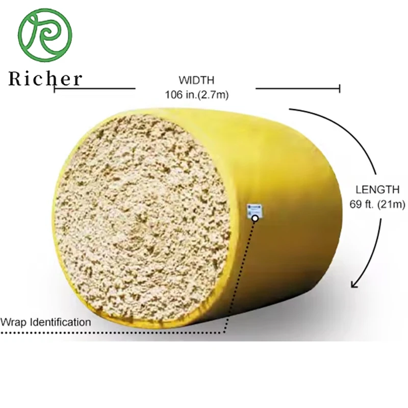 Cheap Price High Density Super Wide Cotton Harvesting Module Wrap Film