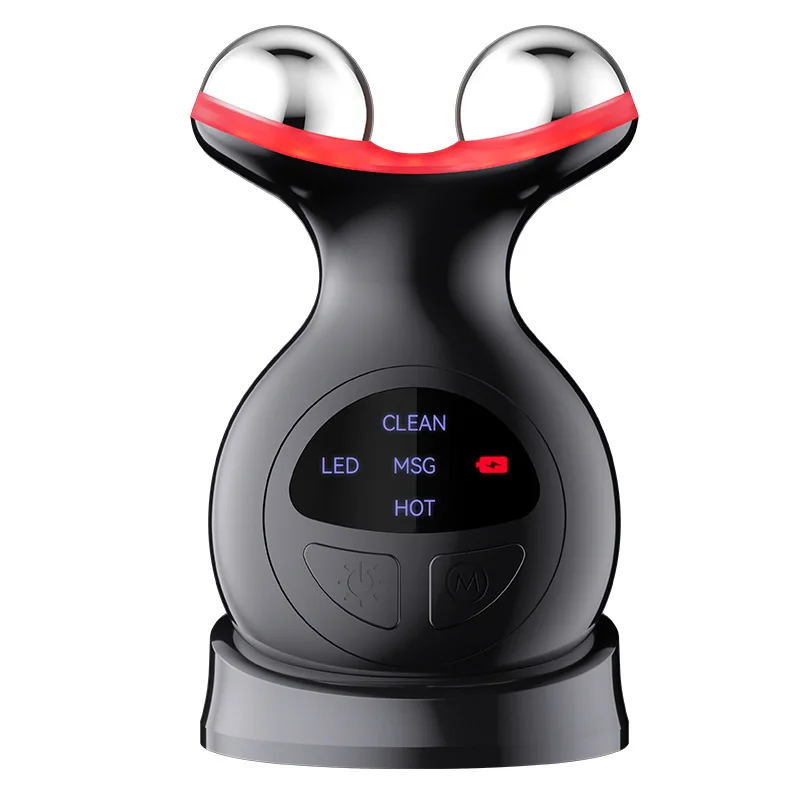 Anti-aging Wrinkle Remove 7 Color Light Face Massage Roller Firm Skin Care Neck Massager Facial 3D Lifting Machine