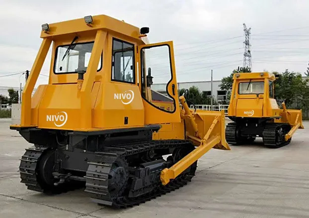 nivo 80hp 100hp mini bulldozer TN100 crawler bulldozer bulk export mini dozers work with asphalt paver or parts