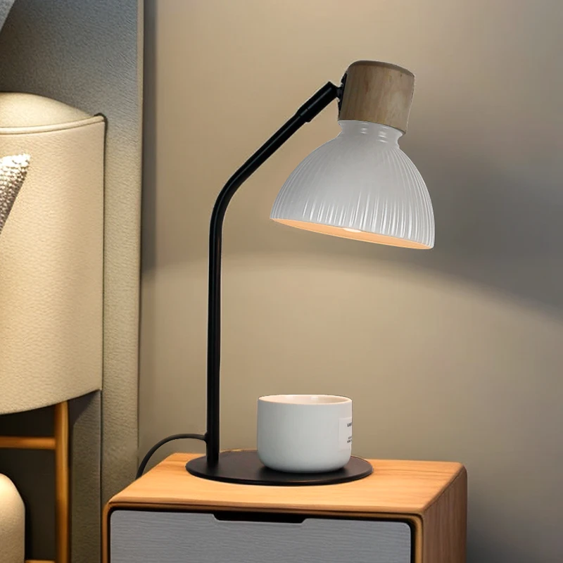 New Electric Candle Warmer Adjustable Angle Style Aromatherapy Lamp Indoor Fragrance Scented Incense Wax Melts