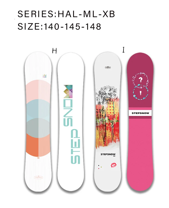 Custom Snowboards 90 100 110 120 125 130 135 140 145CM Winter Sports Equipment Skiing Snowboard Unsix