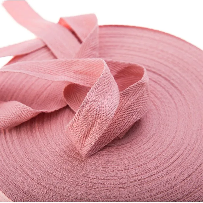 Colorful twill cotton tape