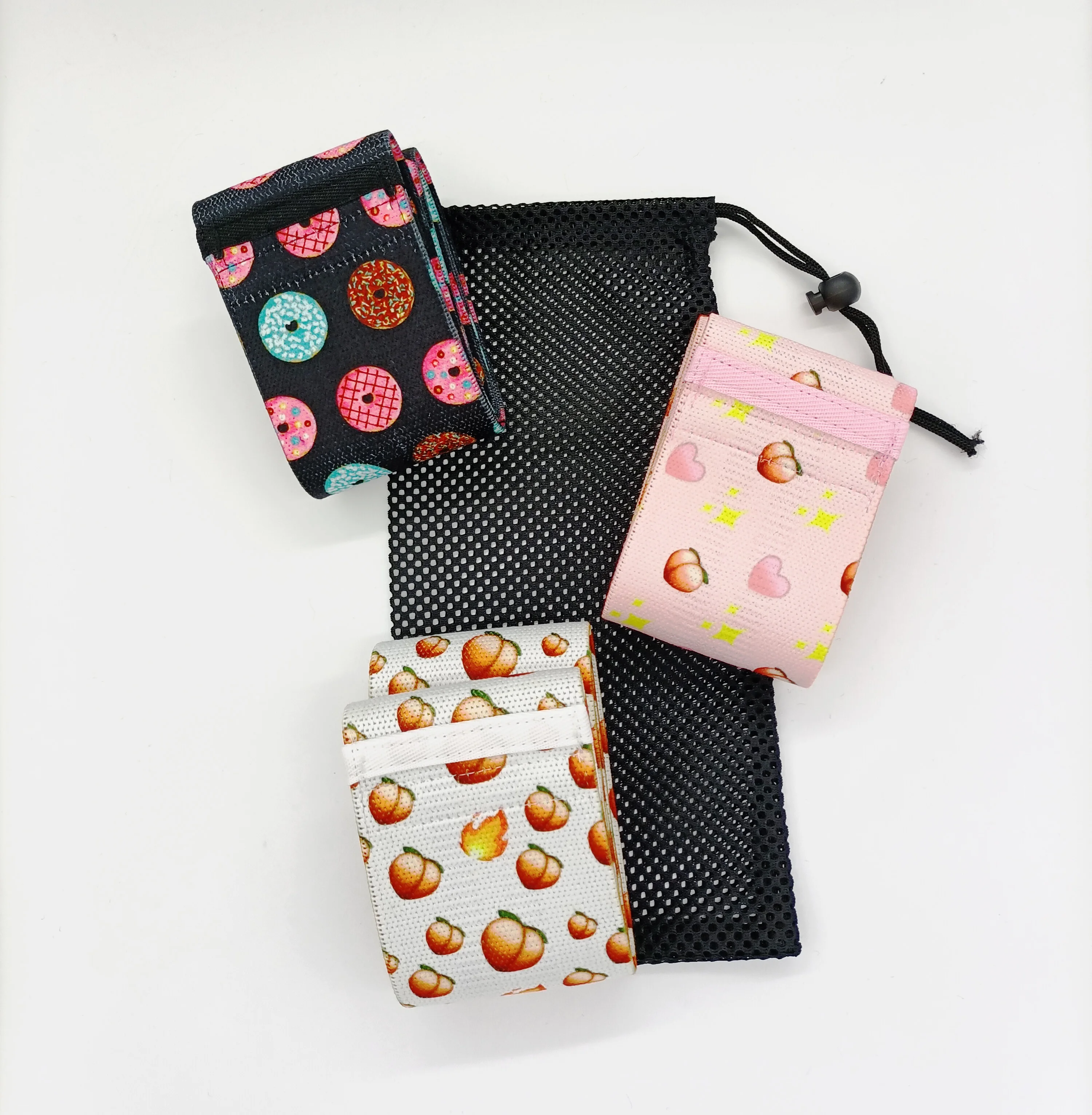 
Hip Booty Home glute band Fabric Resistance Bands for Legs 