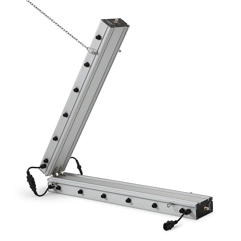 
high power unique design 730nm far red Led Grow Light 960w 12 Bars hydroponic indoor growing systems 