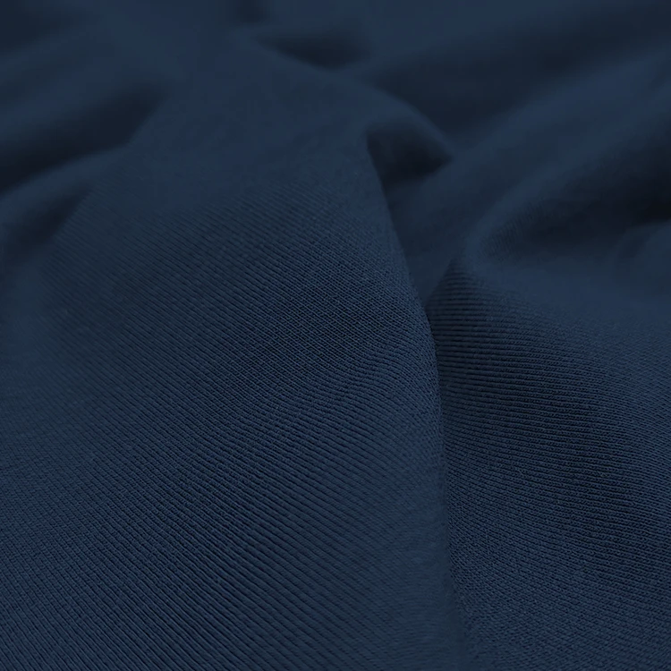 Buy Cotton Fabric Online Knitted Spandex Terry Fabric By Roll, Soft Hand Feel CVC Solid Terry Fabric For Hoodies/