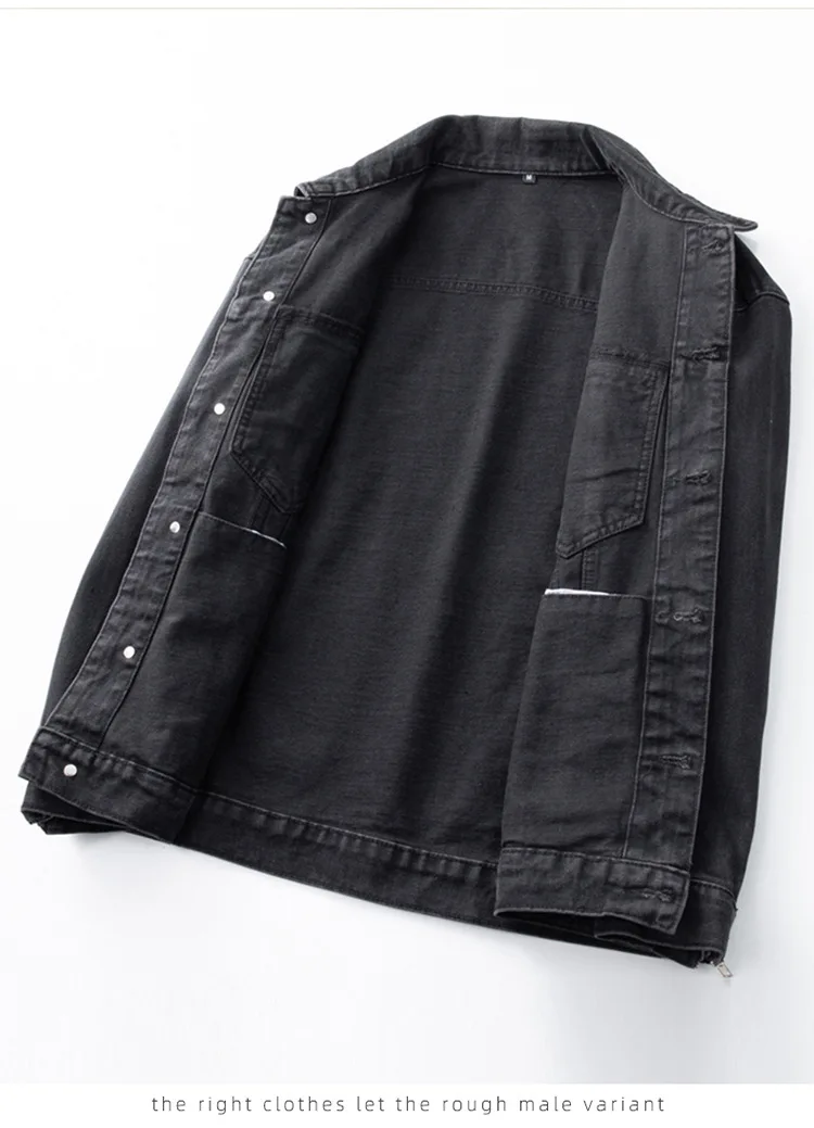 OEM Custom Design Denim Cotton Fabric Jackets Custom Manufacturer Pigment Washing Mens Jean Denim Jacket
