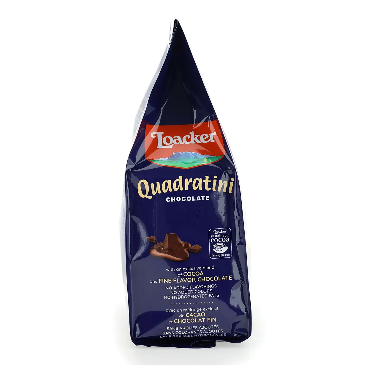 Premium European Product Loacker Quadratini - 250gx18 Rich Chocolate Snack - Satisfy Your Sweet Tooth