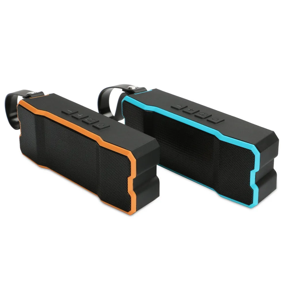 Popular Design Stereo Outdoor Travel Speakers Bluetooths Wireless Waterproof Ipx5 Speaker With Carry Strap