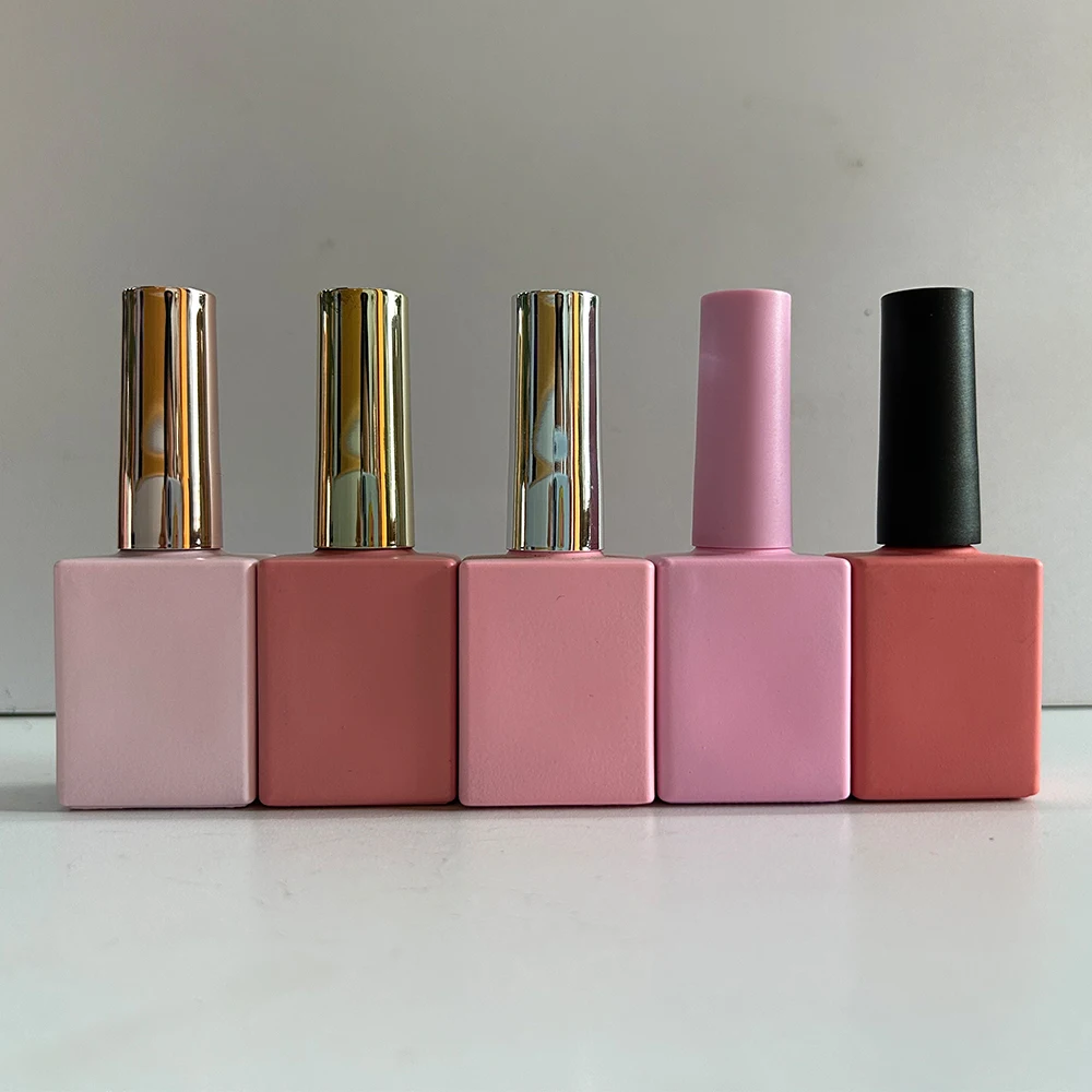 Without Logo Soak Off Uv Gel Bottle Matched Color Gel Polish Private Label Nail Polish Bpom