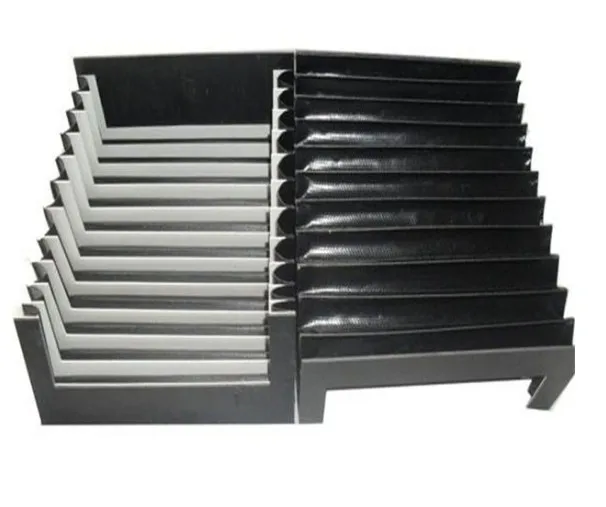 Nylon Flexible Accordion Cover For Machine Tool Plastic Bellows Cover