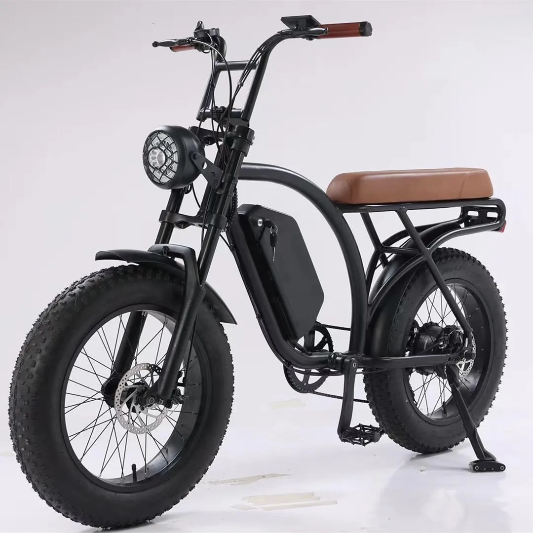 EU US warehouse Super Electric Bike 26 Inch Fat Electric Bicycle 48V 500W 750W 1000 W Motor Aluminium Alloy Frame for dropship