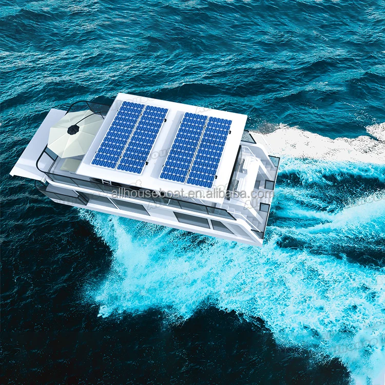 Modern Design Floating Houseboat Sea Houseboat Water Prefab House