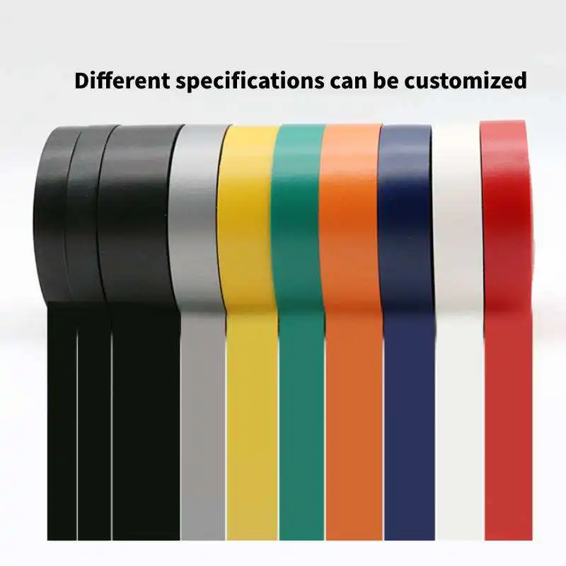 Vinyl PVC Electrical insulation Tape 0.18mm thick black electrical tape