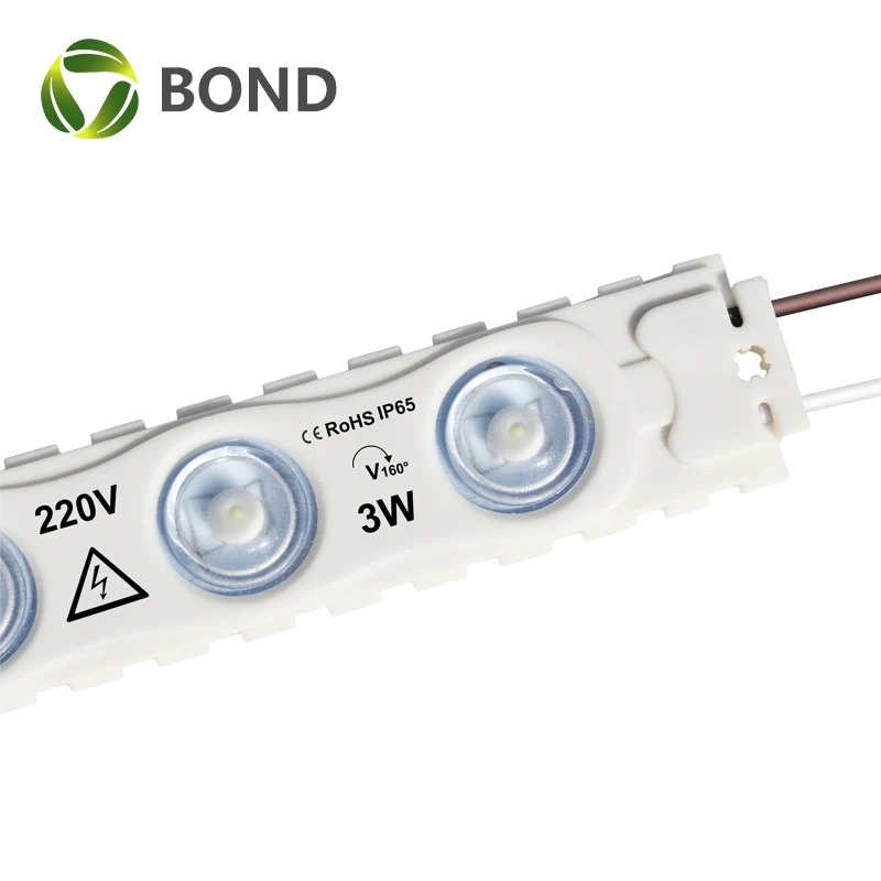 hot sale lumen brightness led module 220v 1.5w injection chan channel