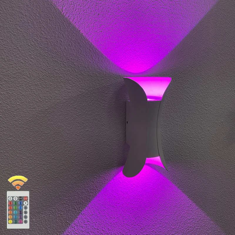 Outdoor waterproof LED wall lamp villa corridor courtyard exterior wall small waist bedroom up and down lighting fixtures