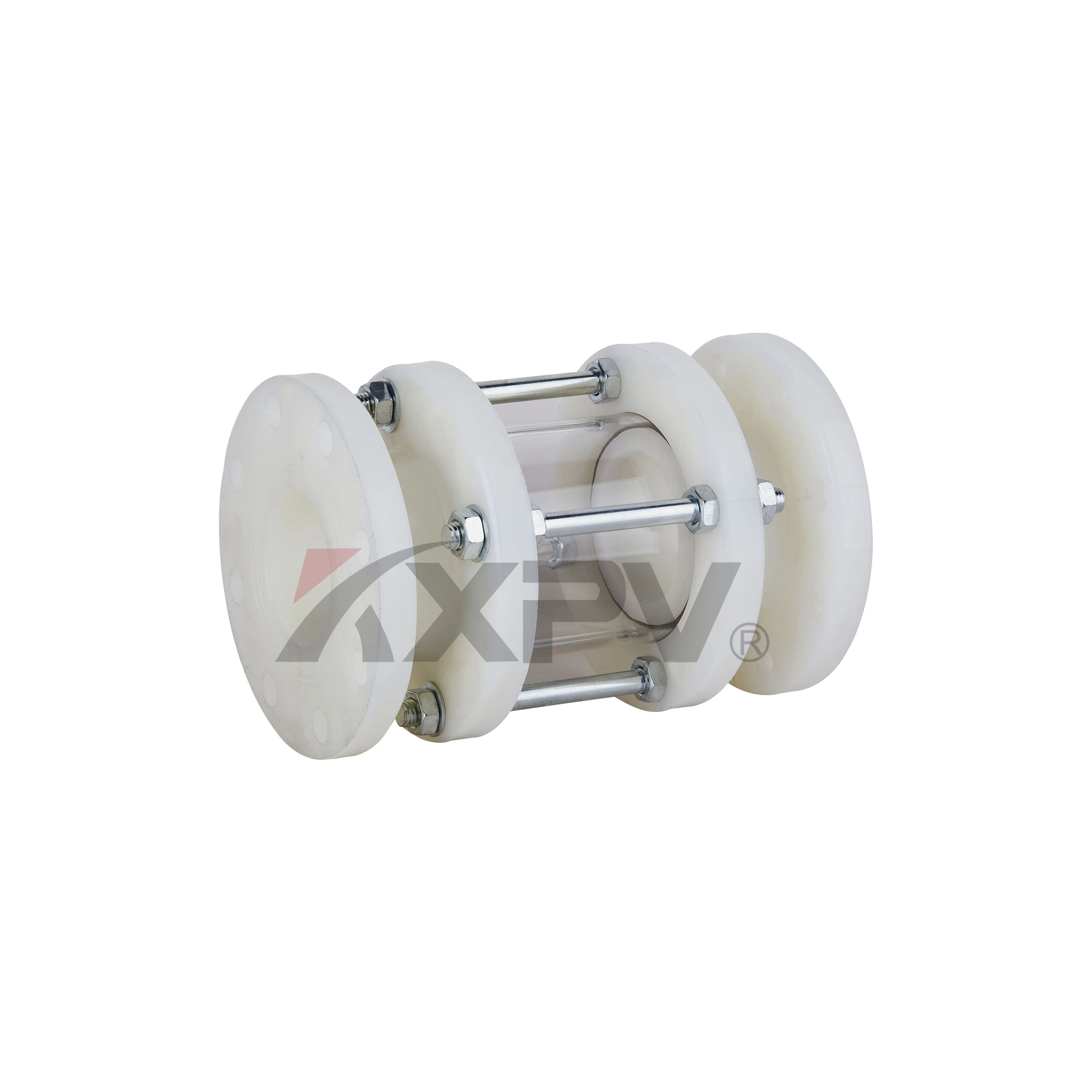 China high quality plastic Temperature Heat resistant pvdf Screw Type Liquid Level Sight Glass Indicator 1-10'1-10in ANSI/ASTM